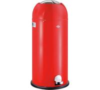 WESCO Poubelle à pédale 180731-02 KICKMASTER MAXI en rouge de 40 litres / Poubelles / Poubelles
