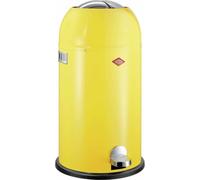 WESCO Poubelle à pédale 184631-19 KICKMASTER en LEMONYELLOW de 33 litres / Collecteur de déchets / Poubelle
