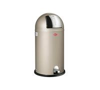 WESCO Poubelle à pédale 177731-03 KICKBOY en maillechort de 40 litres / Collecteur de déchets / Poubelle