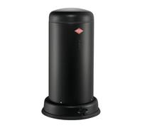 Wesco Baseboy 20 Poubelle à pédale, Poubelle, Poubelle, tôle d'acier, noir mat, 20 L, 134531-73