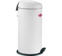 WESCO Poubelle CAPBOY Maxi en BLANC avec volume de déchets 22 litres / Poubelle à pédale