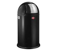 Wesco - Poubelle Pushboy 50 L Noire