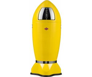 Wesco Poubelle Spaceboy, Collecteur de déchets, Poubelle, tôle d'acier, Lemonyellow, 35 L, 138631-19