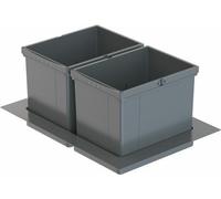 WESCO® Pullboy Versa 265 K/600-2, Système de collecte des déchets, gris orion, H 265 mm