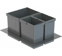 WESCO® Pullboy Versa 265 S/500-3, Système de collecte des déchets, gris orion, H 265 mm