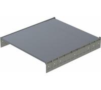 WESCO® Pullboy Versa couvercle total, accessoires, 600 mm, gris orion