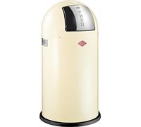 Wesco Pushboy Poubelle Acier inoxydable Amande 50 litres