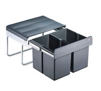 WESCO® Traditionline Double-Shorty Smart 345 K/500-2, système de collecte des déchets, couleur anthracite
