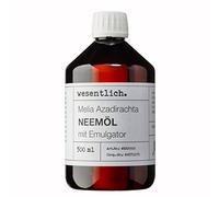 wesentlich. Huile de neem avec émulsifiant 500 ml - Prête pour une application immédiate