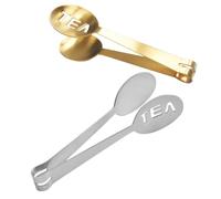 WESIEVYA 2 Pièces Pince à Thé en Acier Inoxydable Multifonctionnelle pour Saisir Sachets et Infuseurs, Design Élégant et Compact, Accessoire Pratique pour Amateurs de Thé Cuisine