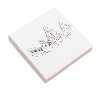WESIEVYA 50 Pièces Cartes de Placement en Papier Blanc Forme Bonhomme de Neige Robustes pour Gestion des Sièges Lors de Dîners Festifs et Décorations de Table D'hiver Élégantes