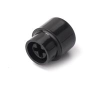WESIEVYA 5pièces Capuchons de Sélecteur de Guitare Électrique Noirs Embouts Ronds Vintage pour Levier Plat ou Positions Accessoires Faciles à Installer et Remplacer