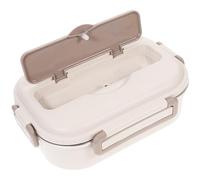 WESIEVYA Boîte Repas Isotherme en Acier Inoxydable 1000ml pour Garçon et Filles, Boîte Bento Compacte Étanchéité et Design Japonerie pour École et Goûter
