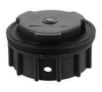 WESIEVYA Bouchon de Vidange en Plastique Noir Trou de Drainage Renforcé Étanche et Stable pour Poubelle 660 L Adapté pour Poubelles Commerciales D'extérieur