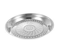 WESIEVYA Cuiseur Vapeur Facile à Utiliser en Acier Inoxydable Argenté Multifonction Résistance la Chaleur pour Cuisson Vapeur Pratique Cuisine