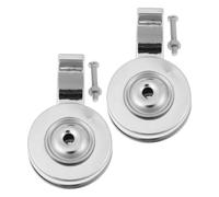 WESIEVYA Embouts Sifflets en Acier Inoxydable 2 Pièces pour Bouilloire Remplacement Solide, Design Simple, Adaptés pour Maison et Voyage