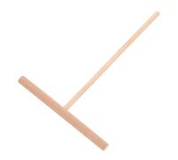 WESIEVYA Étaleur à Crêpes en Bois Beige pour Pâte Répartiteur Uniforme de Pâte à Crêpes Ustensile Cuisine pour Poêle et Préparation de Fines