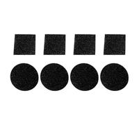 WESIEVYA Filtres en Coton Carrée et Ronde pour Bac à Compost Cuisine Lot de 8 Absorption d'Odeurs Accessoires pour Maison et Bureau