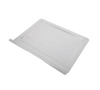 WESIEVYA Lèchefrite Rectangulaire en Fer Argenté Rebords Surélevés, Bac Ramasse-miettes pour Four et Grille, Adapté la Cuisson et Amovible Cuisine Moderne