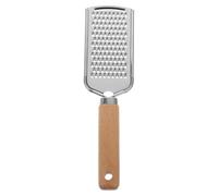 WESIEVYA Râpe à Rabot Facile à Nettoyer et Antidérapant Manche en Bois Bleu en Acier Inoxydable Ustensile Cuisine pour Fruits et Légumes