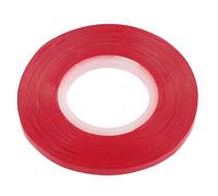 WESIEVYA Ruban de Raccordement pour Bande Magnétique 3,3cm, Joint Stable | Répare Bande Audio et Vidéo, Plastique Rouge, Maintien de Tension, pour Passionnés D’enregistrement Analogique