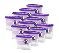 Wessper Déshumidificateur d'air pour Maison, Absorbeur d’humidité à granulés 600 ml, pour Chambre jusqu’à 20 m², Réduit l’humidité et la moisissure - lot de 12