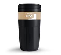 Wessper Tasse de Voyage avec Couvercle pour Voiture 400 ml, Gobelet café pour boissons chaud et froid, Sanz BPA, Thermos Café Mug à emporter- Facile à Transporter- Noir