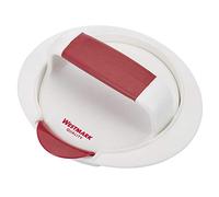 Westamrk Presse-Hamburger avec Mécanisme de levage des Steaks, Hamburger-Presse, diamètre intérieur 11,5 cm, en Plastique, Blanc/rouge, 62332260