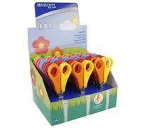 Westcott 2150s Ciseaux enfants pour gauchers et droitiers, 13 cm, pointe ronde, 30 Pièces, dimensions 5 cm