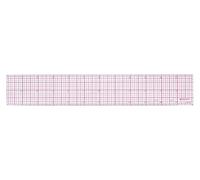 Westcott 8ths 30,5 cm biseauté Règle transparente (B-70)