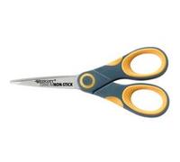 Westcott Ciseaux E-33650 00 Titane antiadhésifs 13 cm Gris/Jaune