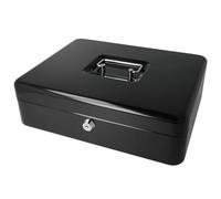 WESTCOTT Caisse à monnaie 301x242x91 mm noir