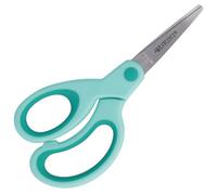Westcott Ciseaux pour enfants Softgrip turquoise pour gauchers | Ergonomique pour écoliers | 13 cm (5") | E-21585 00