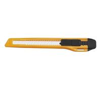 Westcott Cutter de bureau Office - lame 9 mm, corps plastique orange/noir - 1 pièce