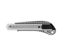 Westcott E-84028 00 Couteau en alliage d'aluminium avec manche ergonomique Gris 18 mm