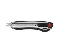 Westcott Cutter rétractable E-84024 00 alliage aluminium poignée souple 9 mm gris/noir