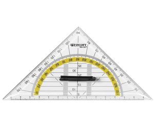 WESTCOTT E-10133 BP Équerre 16 cm avec poignée