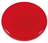 WESTCOTT E-10818 00 Lot de 10 aimants ronds Rouge 30 mm