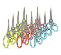 Westcott e-15867 00 microban x-ray i ciseaux 18 cm coloris assortis lot de 12