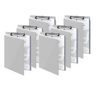Westcott e-17005 i 00-porte-bloc en aluminium avec capuchon de protection et anneau de suspension, format a4 (lot de 6)