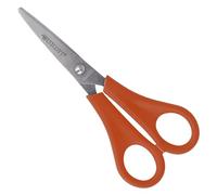 Westcott E-21594 00 Ciseaux pour enfant avec échelle intégrée de 5 cm Rouge 13 cm Idéal pour les mains des enfants Lame en acier inoxydable de qualité supérieure