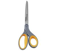 Westcott E-30493 00 Softgrip Ciseaux 11 cm en titane et nitrure Lames en acier inoxydable Gris/jaune 23 cm