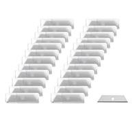 Westcott e-84020 00 lames de rechange pour cutter e-84009 safety-lot de 10