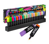 WESTCOTT E-744250 00 Surligneur WESTCOTT couleurs assorties, 20 pcs.