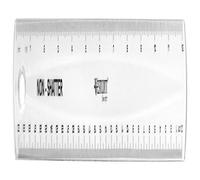 Westcott Westcott Règle Plate, Longueur: 300 Mm, Souple, Transparente Noir