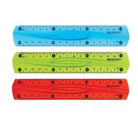 Westcott Règle Plate Plastique Souple Incassable 15 Cm Coloris Aléatoire
