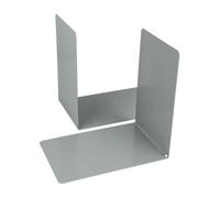 Westcott Serre-Livres Gris (Lot de 2) | Métal 90 x 140 x 140 mm | Support-Livres Robuste pour Livres ou Classeurs | Cale-Livres Solide 1,0 mm d'Épaisseur pour Bureau & Maison | E-10245 00