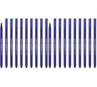 Westcott STORYLINER Fineliner Bleu 10 Pièces | Fineliner haut de gamme avec une largeur de trait de 0,4 mm | Trait précis, pointe métallique | E-737777 00 (Lot de 2)