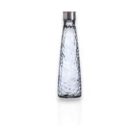 WESTCRAFT Bouteille d'eau en verre coloré 750ml Vintage Hermétique pour jus, boisson, bouteille d'eau (6 couleurs pastel au choix) (Bleu)