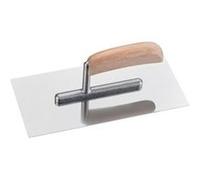 Color Expert – Platoir en acier inoxydable – Poignée en bois – 270 x 130 mm